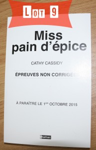 Miss Pain d'épice Lot 9