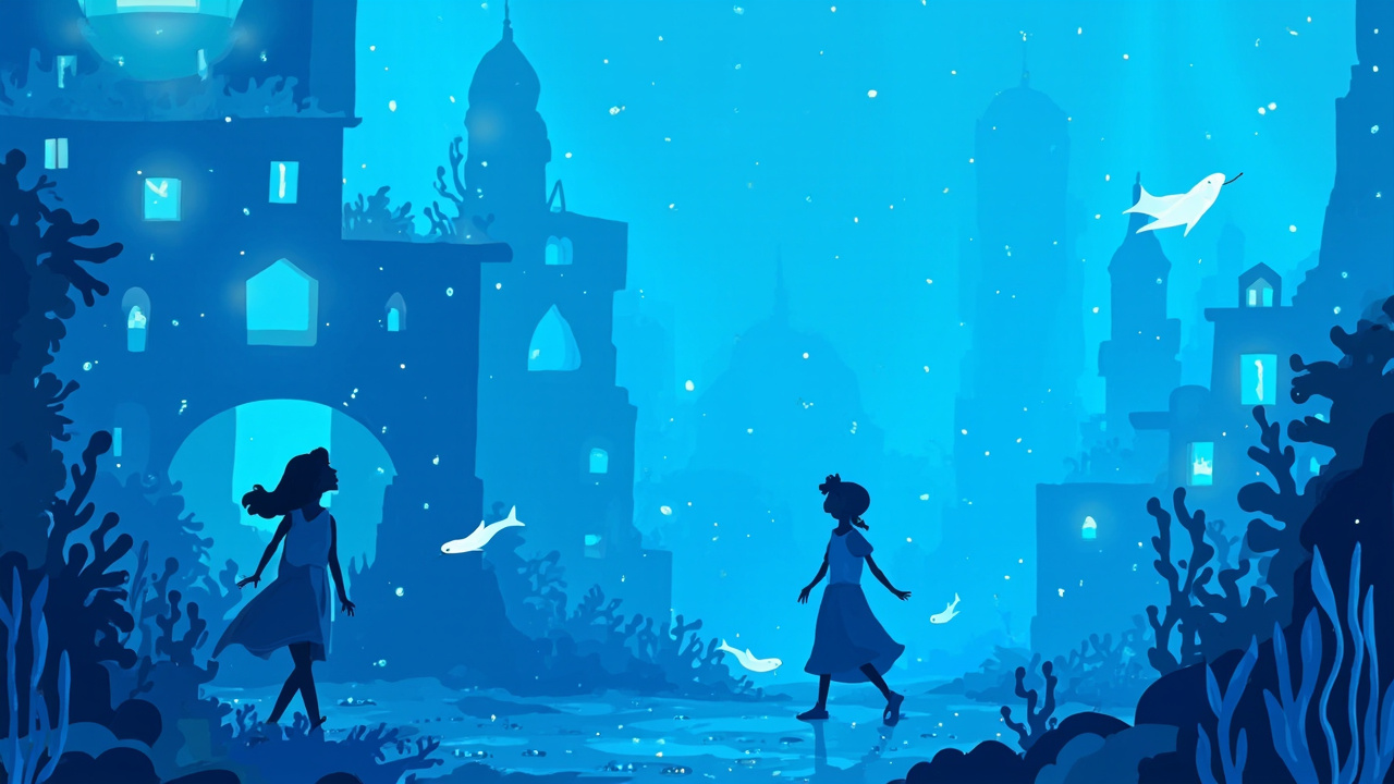 deep blue: tome 1 fantasy océanique à lire d'une traite