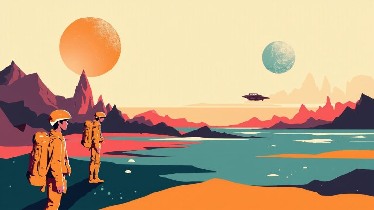 epsilon tome 1: l'autre terre aventure sf pour tous