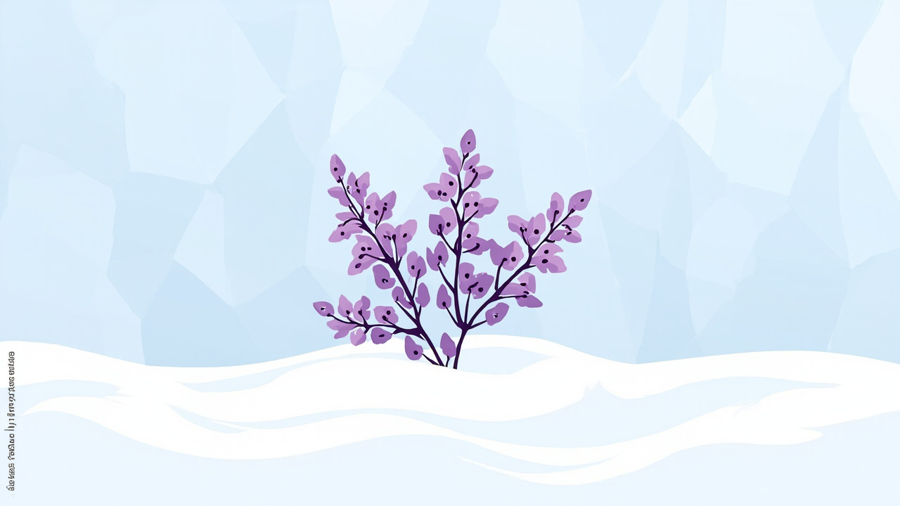 le lilas ne refleurit qu’après un hiver rigoureux — mémoire