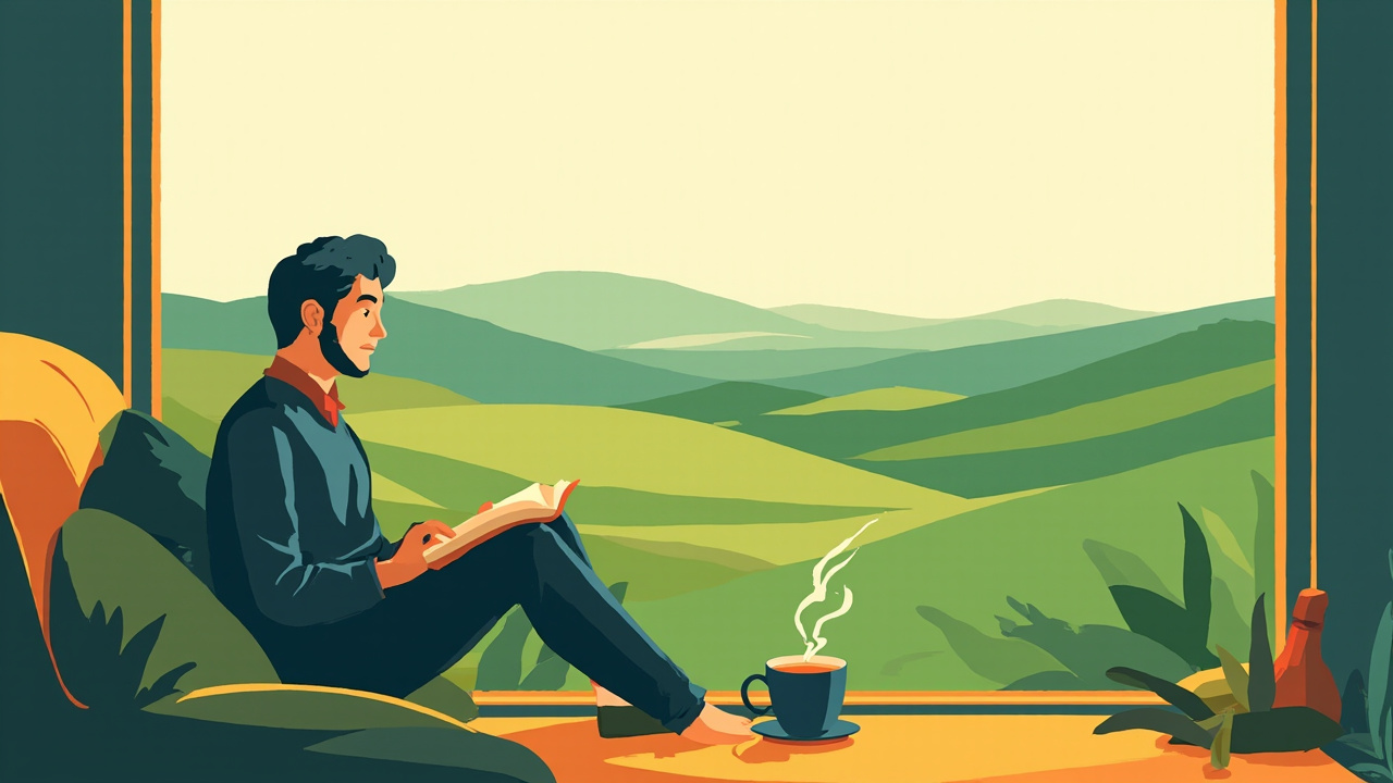 les gens heureux lisent et boivent du café | critique