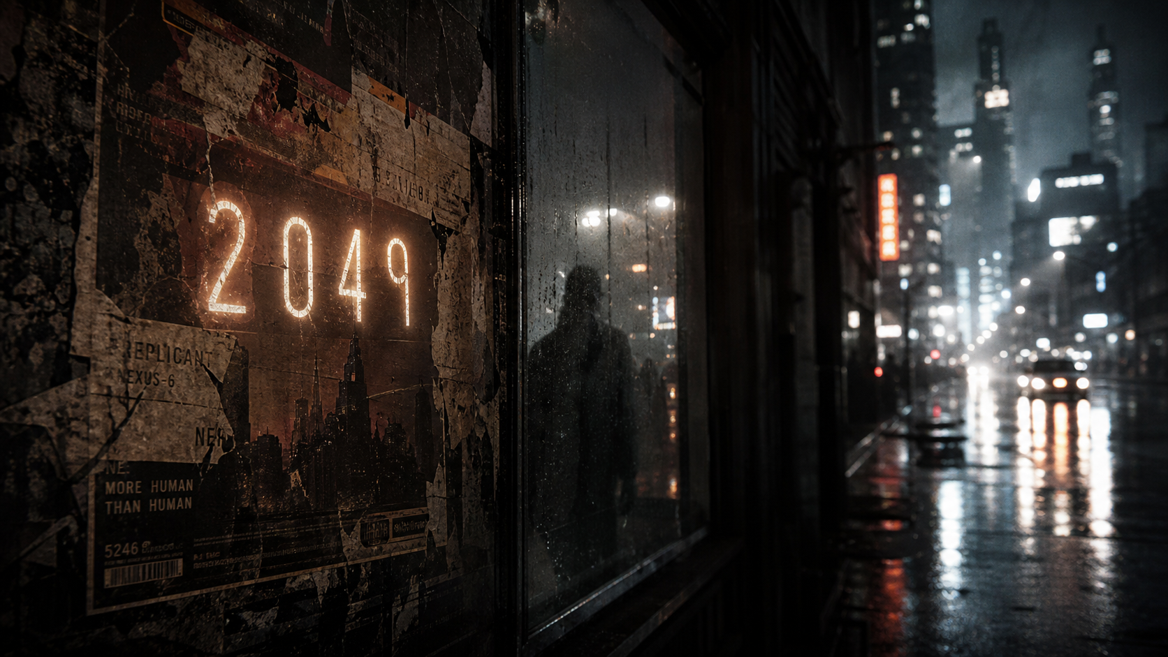 Blade Runner 2049 explication : K face à la ville dystopique, néons et pluie