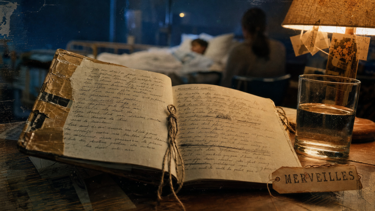 La chambre des merveilles résumé complet : carnet “MERVEILLES” en chambre d’hôpital