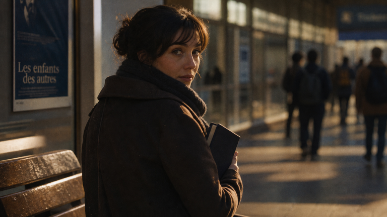 Les enfants des autres fin : Rachel sur un quai de lycée, lien maternel
