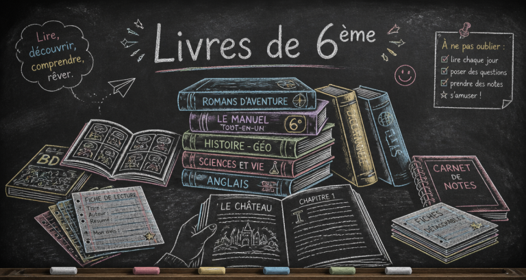 livre 6eme dessin craie tableau