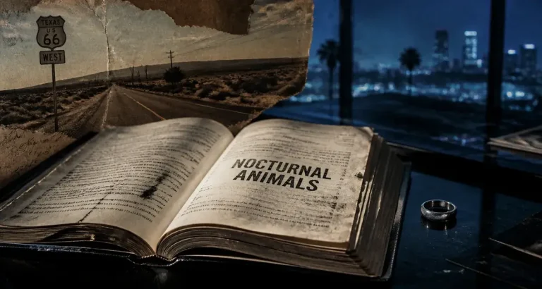 Nocturnal animals explication : Edward au rendez-vous final (image)
