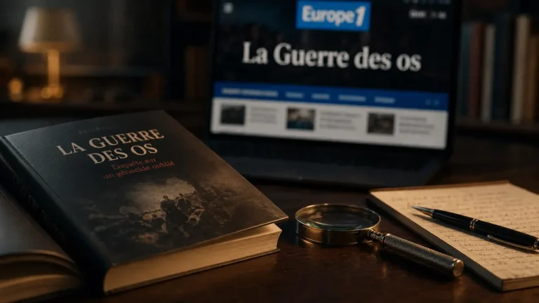 Conseil lecture Nicolas Carreau : La Guerre des os, Europe1