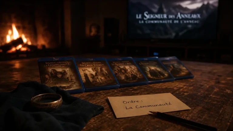 Le seigneurs des anneaux ordre La Communauté sur Blu-ray