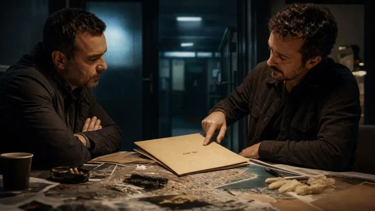 Alter ego série avis : enquête polarisée à Marseille, table de preuves, style cinématographique.