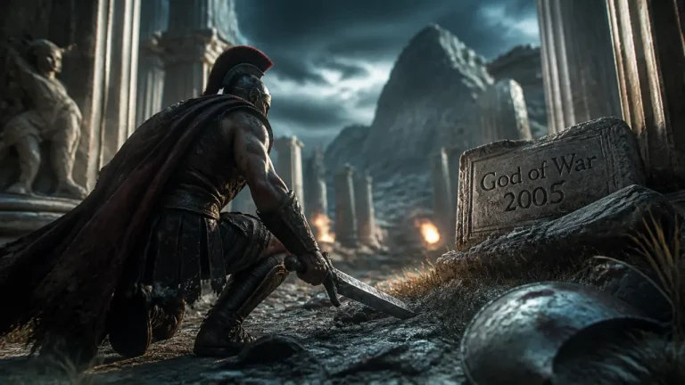 God of war jeu vidéo 2005 : Kratos spartiate dans la mythologie grecque