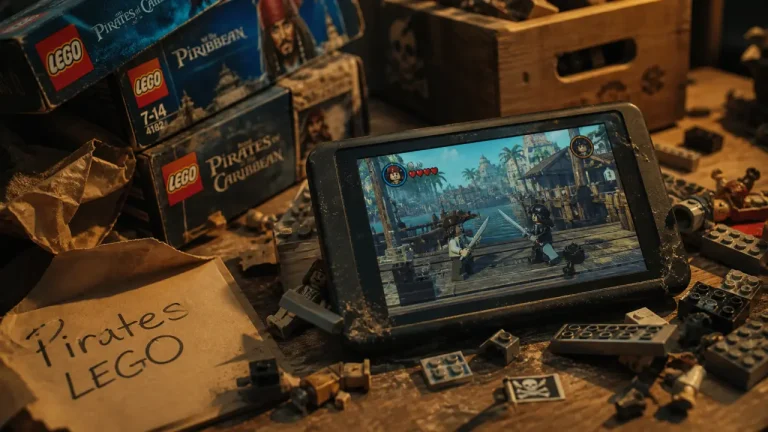 LEGO Pirates des Caraïbes le jeu vidéo : scène de jeu lego pirates
